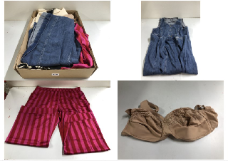 BOX OF WOMEN'S DESIGNER CLOTHING VARIOUS SIZES