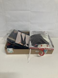 BOX OF ITEMS TO INC MAID TO PLEASURE OUTFIT