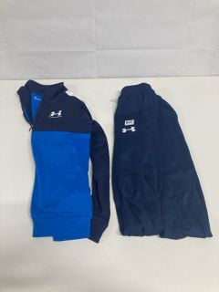 2 X CHILDREN'S DESIGNER CLOTHING TO INC UNDER ARMOR CHILDREN'S JOGGERS - SIZE M