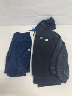 2 X DESIGNER CLOTHING TO INC ADIDAS HOODIE - SIZE M