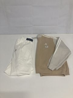 ADIDAS BEIGE TRACKSUIT - SIZE 2XL