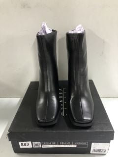 RAID LONDON KARLA BLACK SHOES - SIZE 4