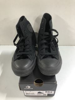 CONVERSE C TAYLOR AVS HI BLACK SHOES - SIZE 3