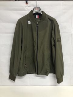 TOMMY HILFIGER JACKET - GREEN - SIZE: XXXL