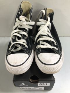 CONVERSE ALL STAR HIGH BLACK SHOES - SIZE 5