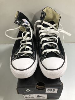 CONVERSE ALL STAR HIGH BLACK SHOES - SIZE 9