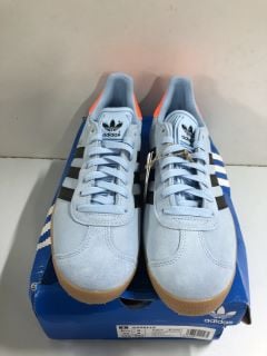 ADIDAS GAZELLE CLEARSKY BLUE SHOES - SIZE 8