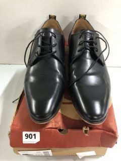 BASE LONDON GAMBINO BLACK SHOES - SIZE 11