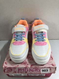 LELLI KELLY WHITE CHILDREN'S SHOES - SIZE 1