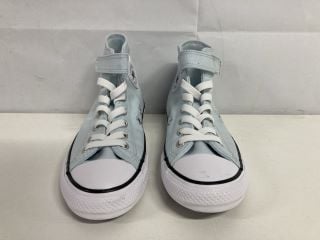 CONVERSE CTAS 1V HI WHITE CHILDREN'S SHOES - SIZE 2