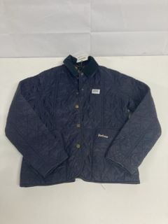 CHILDREN'S BARBOUR NAVY COAT - SIZE