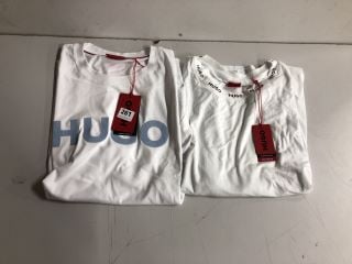 2 X HUGO BOSS T-SHIRTS UK SIZES: XL