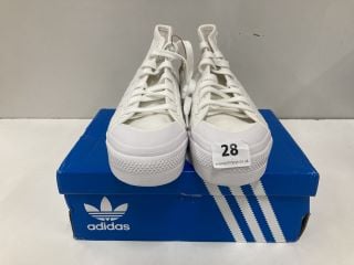 ADIDAS NIZZA PLATFORM MID W SIZE: UK 5