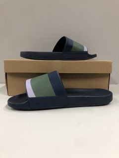 PAUL SMITH NYRO LILAC AND KHAKI RUBBER UK SIZE: 10