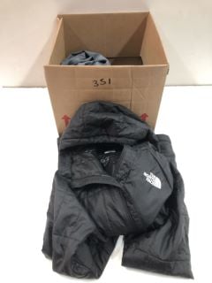 BOX OF CLOTHES IN VARIOUS SIZES AND DESIGNS