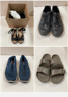 BOX OF FOOTWEAR IN VARIOUS SIZES