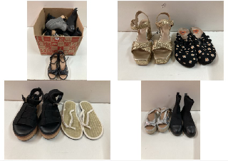 BOX OF FOOTWEAR IN VARIOUS SIZES