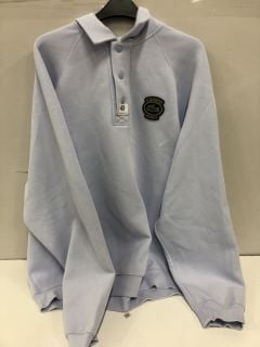 LACOSTE PARIS QUARTER BUTTON SWEATER LOOSE FIT SIZE: XL