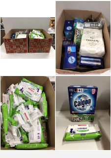 2 X BOXES OF ITEMS INC CALGON POWER TABS