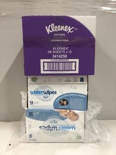 3 X ITEMS INC WATERWIPES