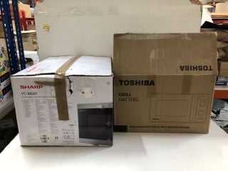 SHARP MICROWAVE OVEN & TOSHIBA MICROWAVE OVEN