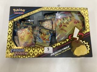 POKÉMON CROWN ZENITH PIKACHU VMAX SPECIAL COLLECTION