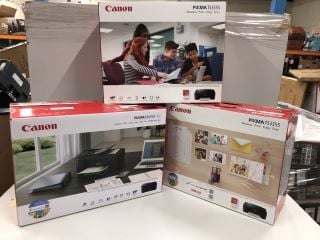 3 X CANON PRINTERS INC CANON PIXMA TS3355 PRINTER