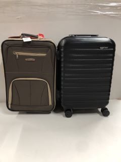 ROCKLAND CARRY ON SUITCASE & BASICS SUITCASE