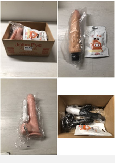 BOX OF ADULT SEX TOYS IN VARIOUS SIZES & STYLES (18+ ID REQUIRED)