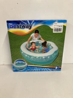 BESTWAY 1.50M X 1.27M X 43CM OUTDOOR PADDLING POOL