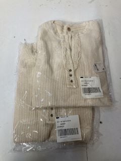 2 X COLT TOP IN IVORY - SIZE M - TOTAL RRP £116