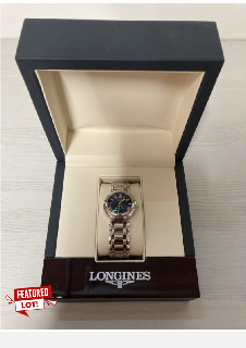 LONGINES PRIMALUNA LADIES 30.5MM WATCH, COMES COMPLETE WITH BOX - MODEL NUMBER L81154916 - RRP £1250