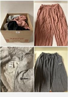 BOX OF PREMIUM DESIGNER CLOTHING IN VARIOUS SIZES & STYLES - APPROX RRP £250