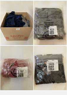 BOX OF PREMIUM DESIGNER CLOTHING IN VARIOUS SIZES & STYLES - APPROX RRP £250