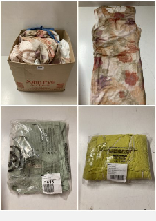 BOX OF PREMIUM DESIGNER CLOTHING IN VARIOUS SIZES & STYLES - APPROX RRP £250