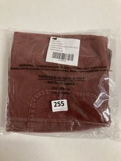 PAIR OF OSAKA CORD TROUSERS IN WINE RED - SIZE 28 - RRP £118