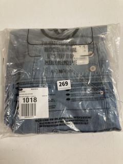 WAY BACK OVERALLS IN LT BLUE SIZE S RRP: $128