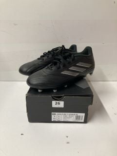 PAIR OF ADIDAS COPA PURE 2 LEAGUE FOOTBALL BOOTS IN BLACK - SIZE UK 7.5