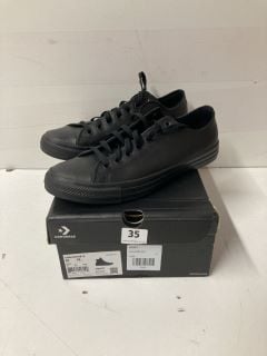 WOMEN'S CONVERSE HIGHTOP TRAINERS IN BLACK - SIZE UK 12