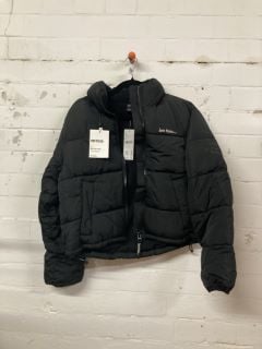 IETS FRANS 90'S DESIGNER PUFFER JACKET IN BLACK - SIZE M - RRP £80