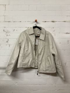 BDG JEANS DESIGNER JACKET IN LIGHT GREY - SIZE S - RRP £70