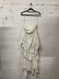 WOMEN'S DESIGNER DRESS IN IVORY - SIZE XL - RRP £98