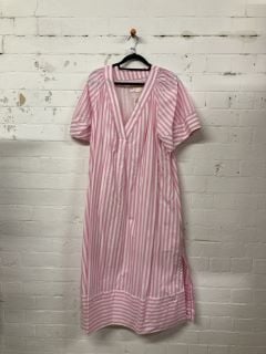 WOMEN'S DESIGNER LONG SHIRT/DRESS IN PINK - SIZE XL - RRP £148