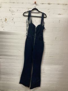 WOMEN'S DESIGNER JUMPSUIT IN NAVY - SIZE 6 - RRP £108