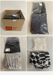 BOX OF PREMIUM CLOTHING IN VARIOUS SIZES & DESIGNS