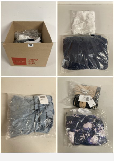 BOX OF PREMIUM CLOTHING IN VARIOUS SIZES & DESIGNS