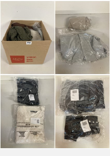 BOX OF PREMIUM CLOTHING IN VARIOUS SIZES & DESIGNS