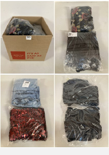 BOX OF PREMIUM CLOTHING IN VARIOUS SIZES & DESIGNS