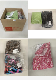 BOX OF PREMIUM CLOTHING IN VARIOUS SIZES & DESIGNS