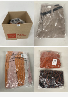 BOX OF PREMIUM CLOTHING IN VARIOUS SIZES & DESIGNS